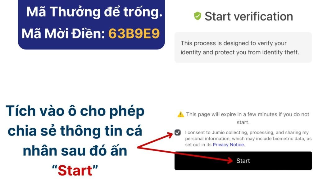 Xác minh tài khoản WPT